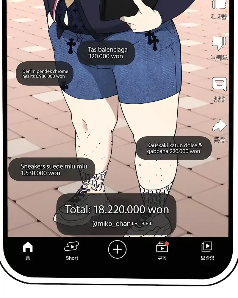 1 Million Won Per Second Chapter 4 - Halaman 89