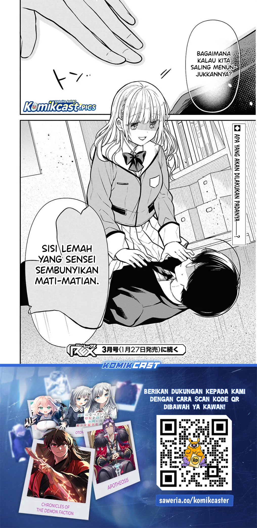 1-nen A-gumi no Monster Chapter 79 - Halaman 28