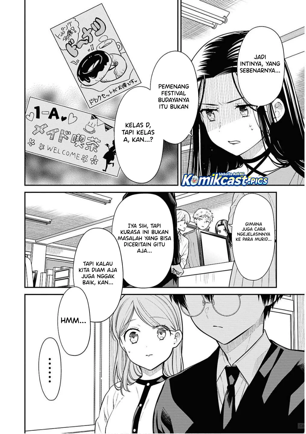 1-nen A-gumi no Monster Chapter 79 - Halaman 4
