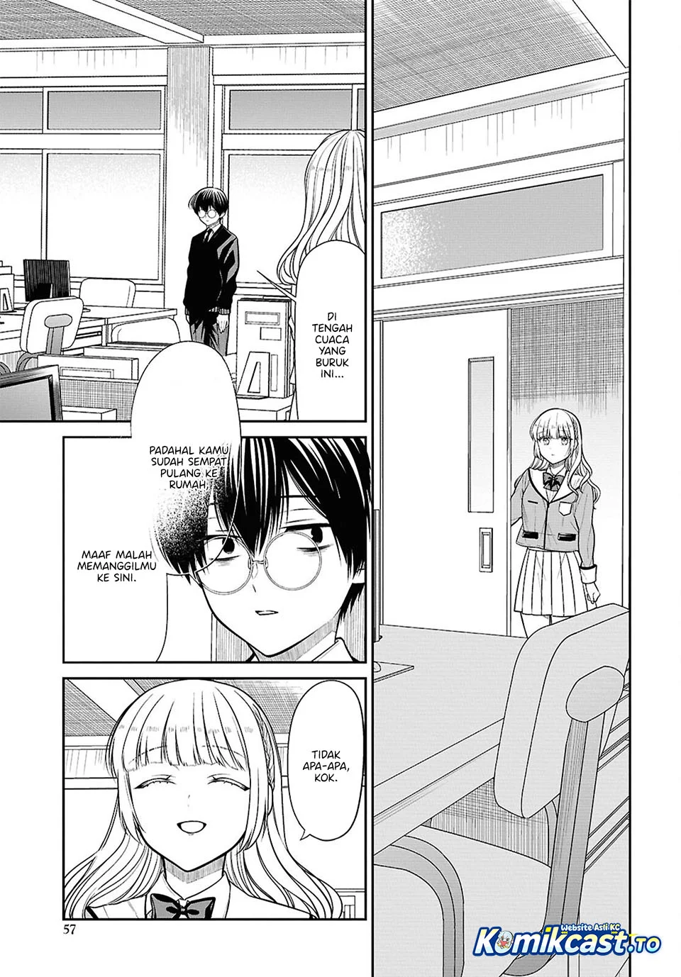 1-nen A-gumi no Monster Chapter 87 - Halaman 18