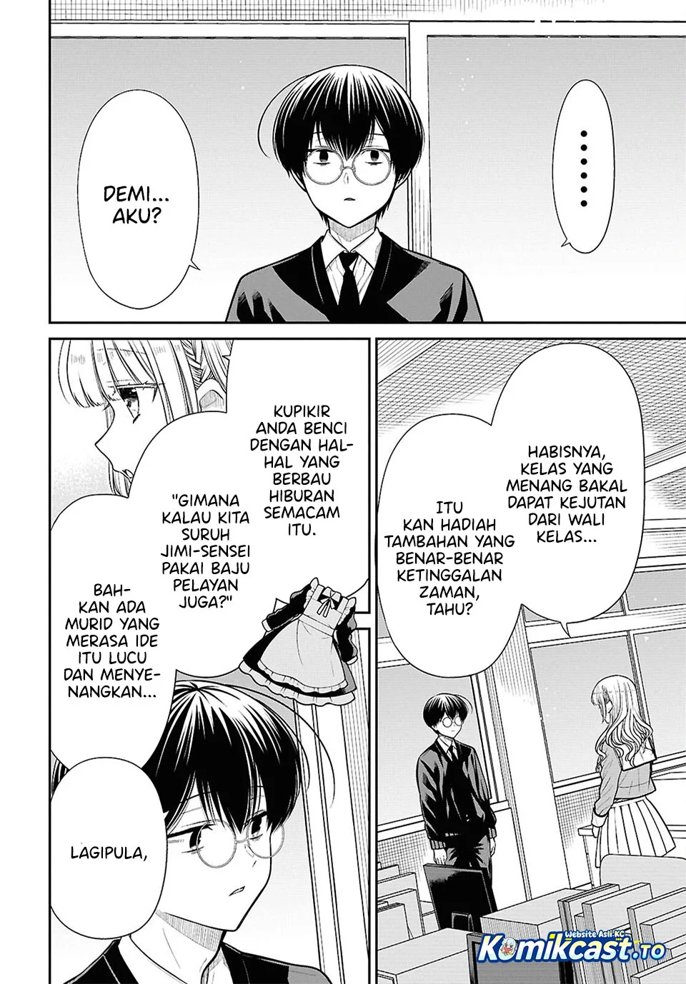 1-nen A-gumi no Monster Chapter 88 - Halaman 12