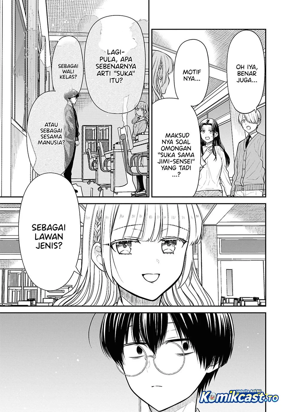 1-nen A-gumi no Monster Chapter 88 - Halaman 22