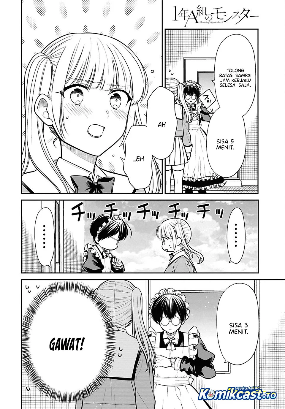 1-nen A-gumi no Monster Chapter 89 - Halaman 17