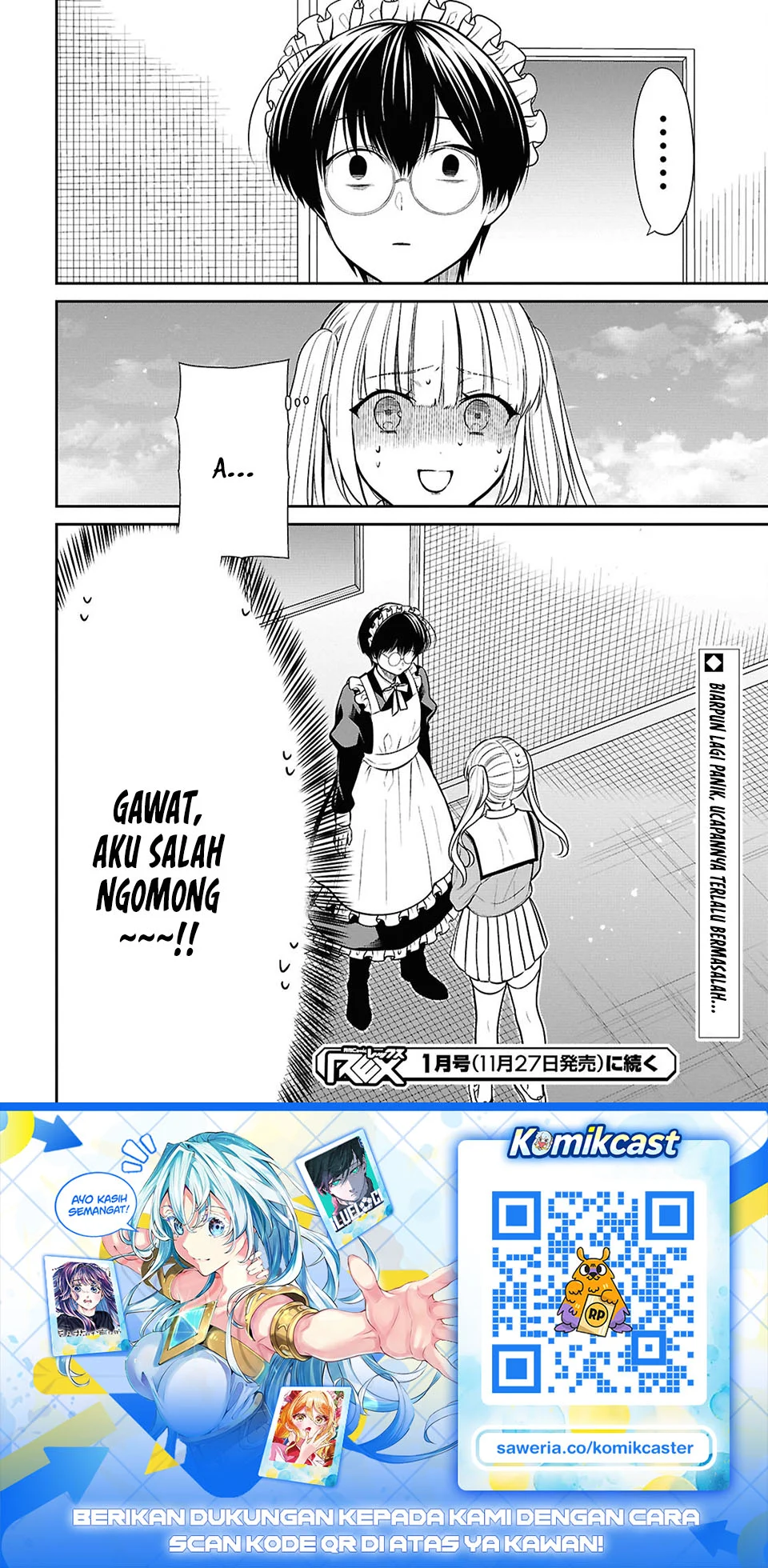1-nen A-gumi no Monster Chapter 89 - Halaman 20