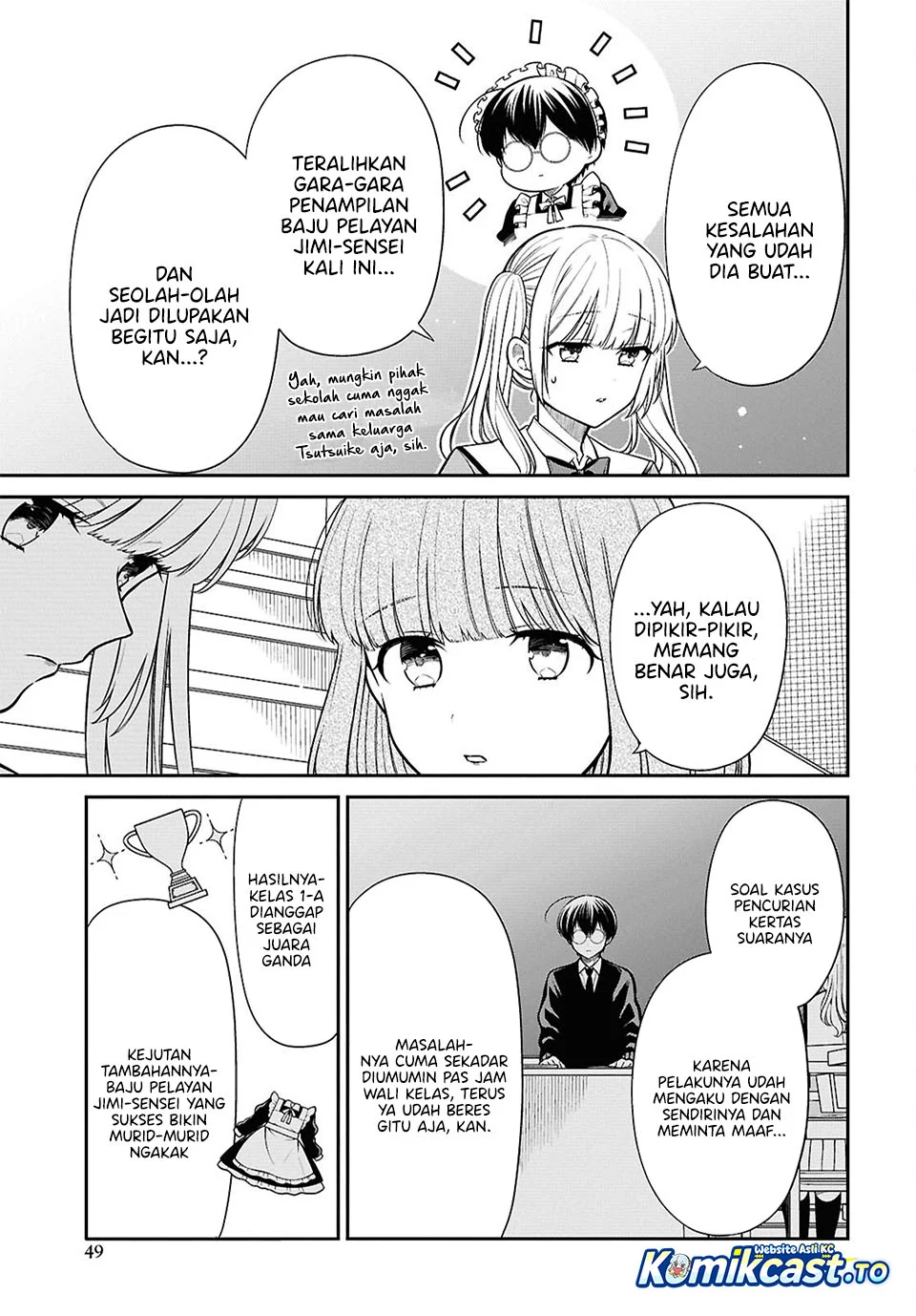 1-nen A-gumi no Monster Chapter 89 - Halaman 6