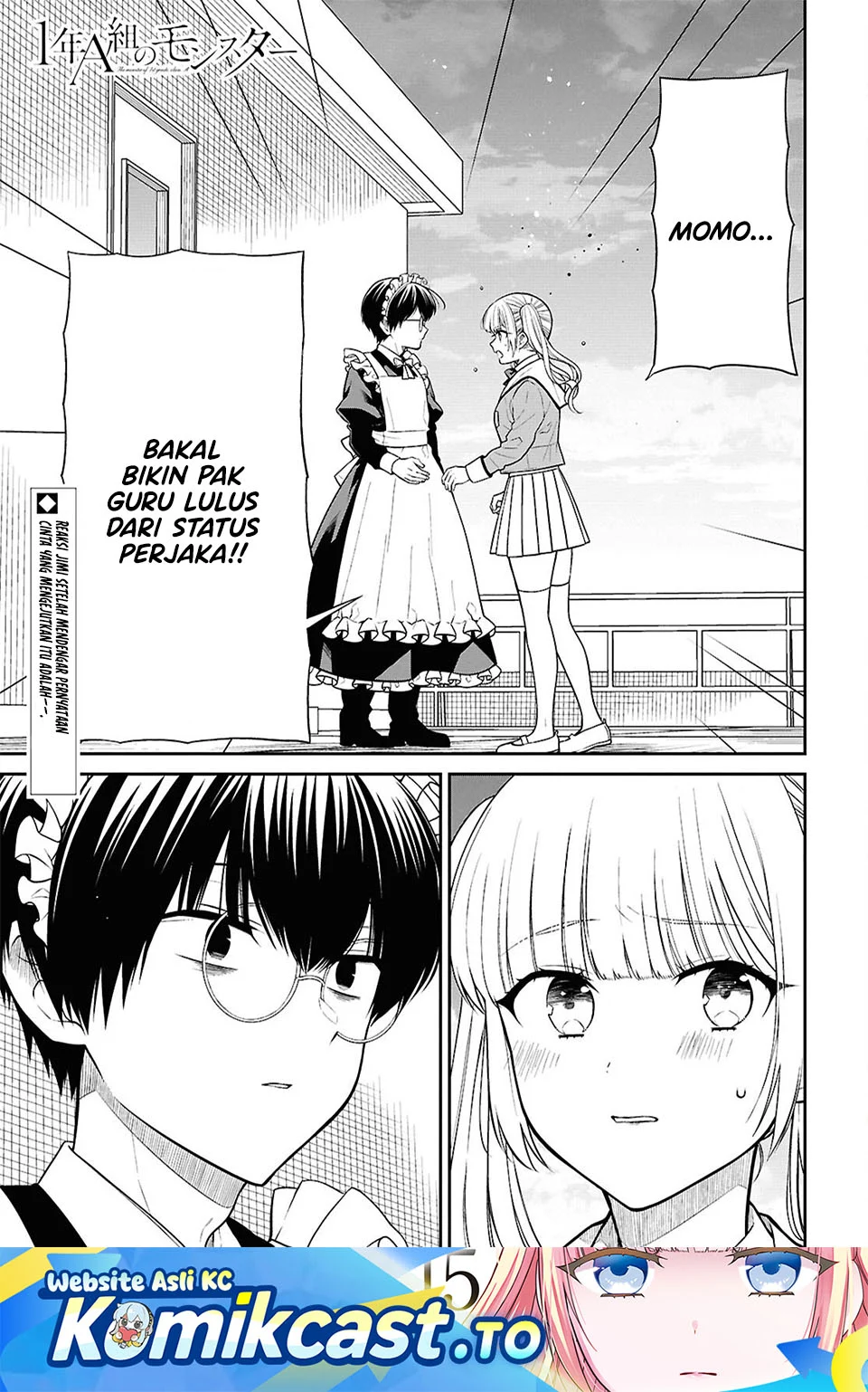 Manga 1-nen A-gumi no Monster Chapter 90 gambar 2