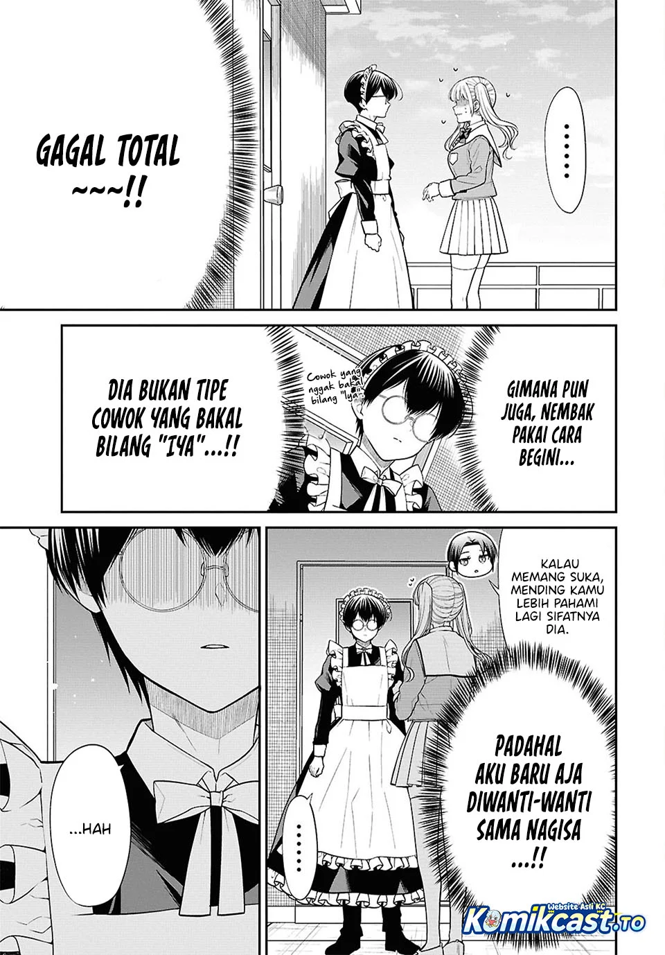 1-nen A-gumi no Monster Chapter 90 - Halaman 4