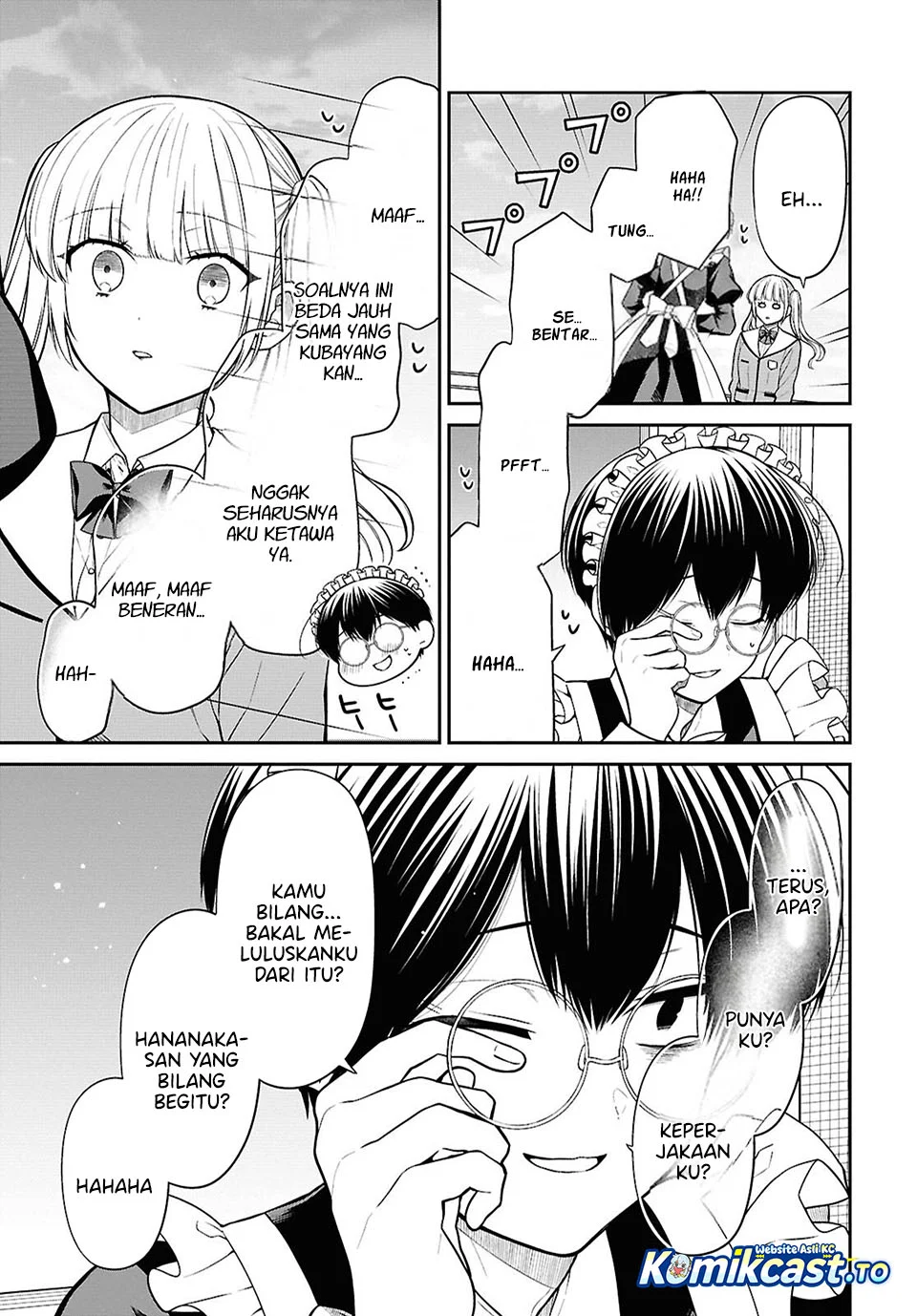 1-nen A-gumi no Monster Chapter 90 - Halaman 6