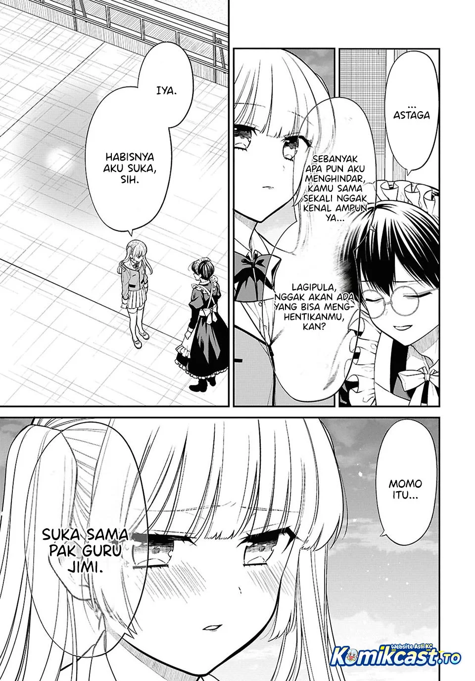 1-nen A-gumi no Monster Chapter 90 - Halaman 8