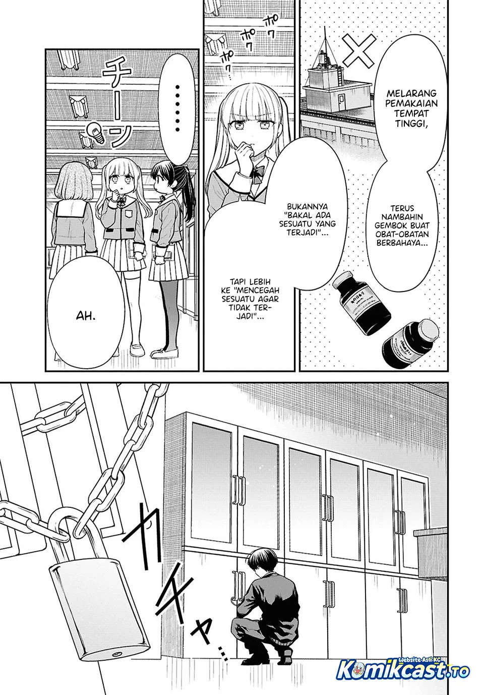 1-nen A-gumi no Monster Chapter 92 - Halaman 6