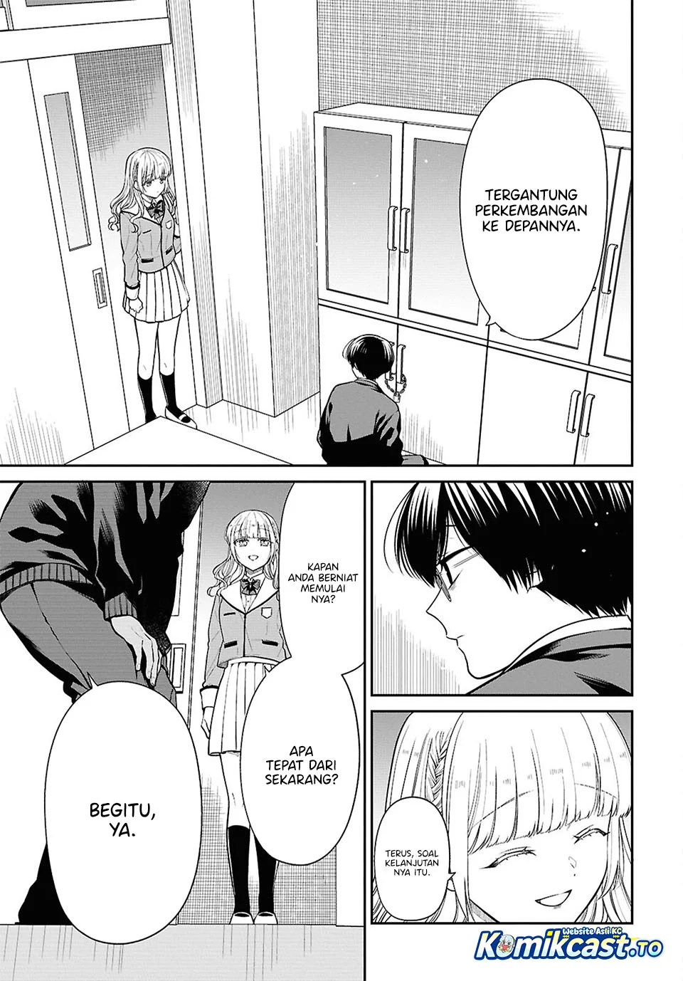 1-nen A-gumi no Monster Chapter 92 - Halaman 8