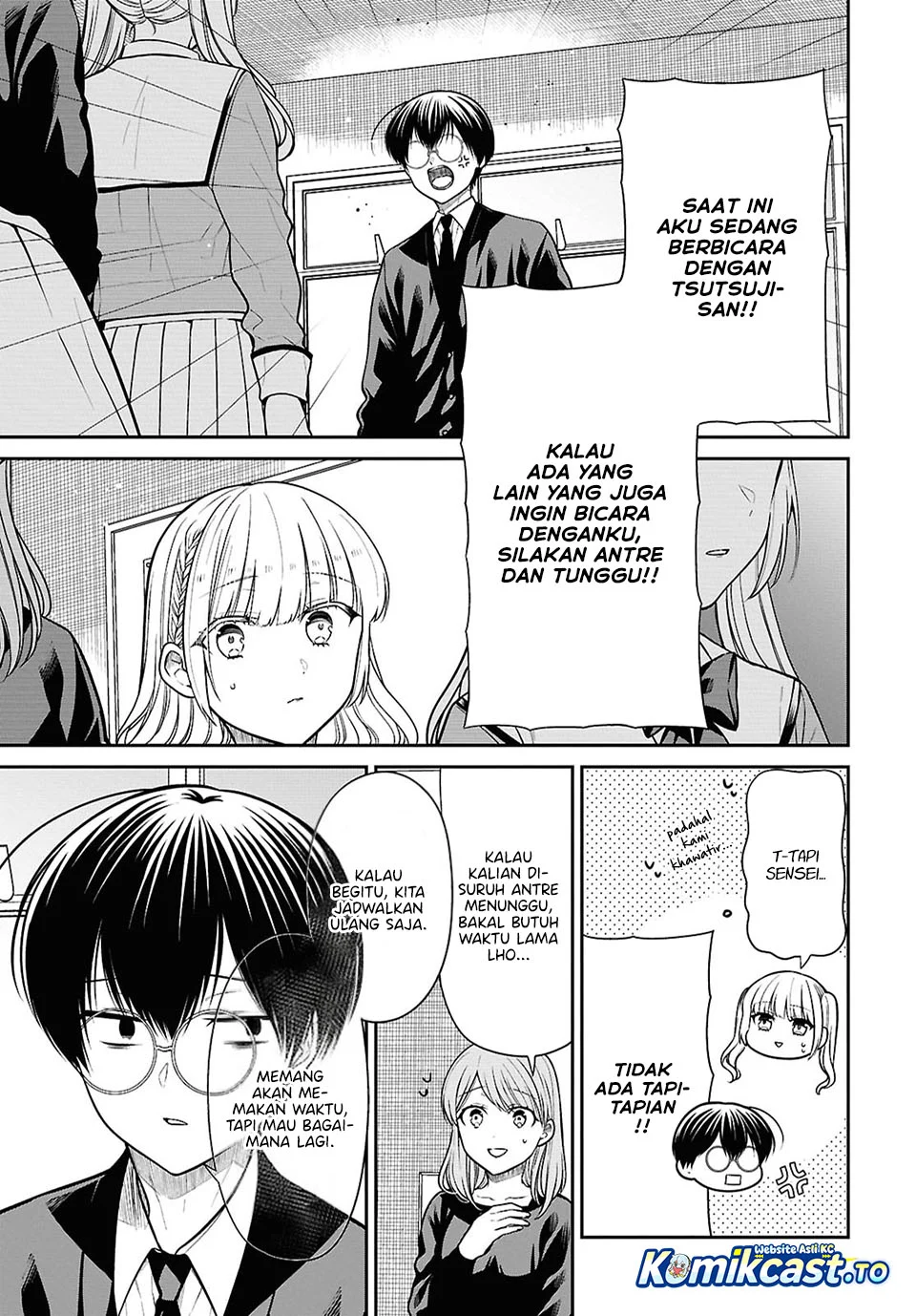 1-nen A-gumi no Monster Chapter 93 - Halaman 18