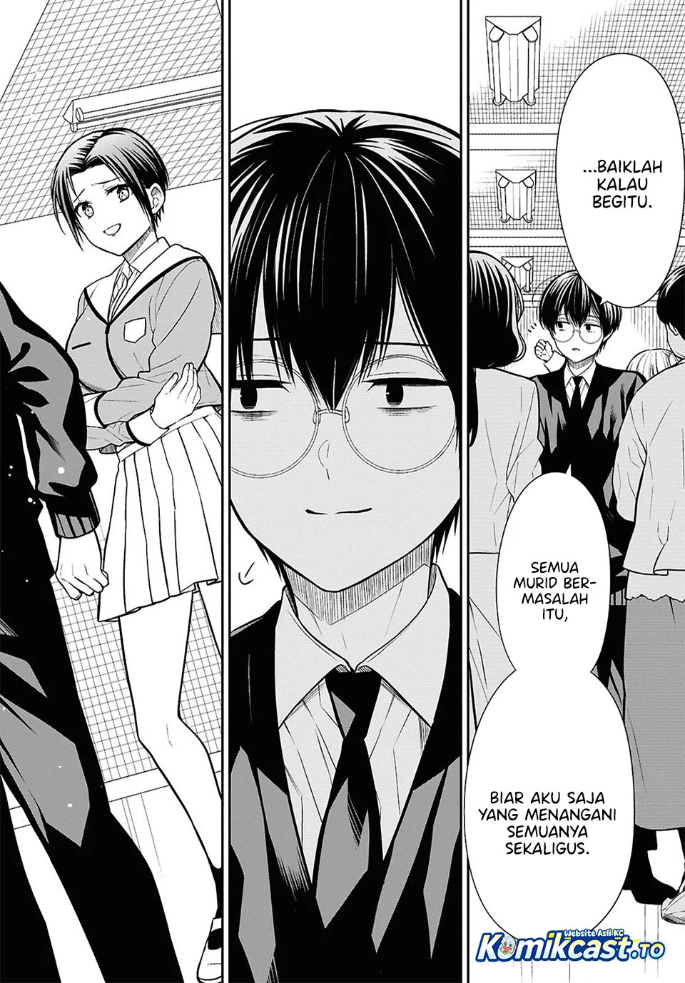 1-nen A-gumi no Monster Chapter 94 - Halaman 34