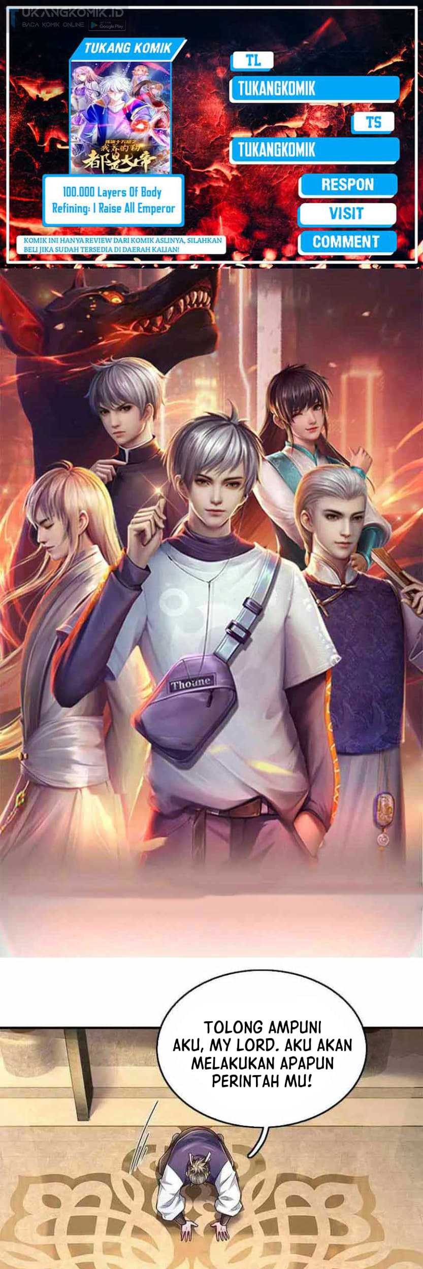 Komik 100.000 Layers Of Body Refining: I Raise All Emperor Chapter 257 gambar 1