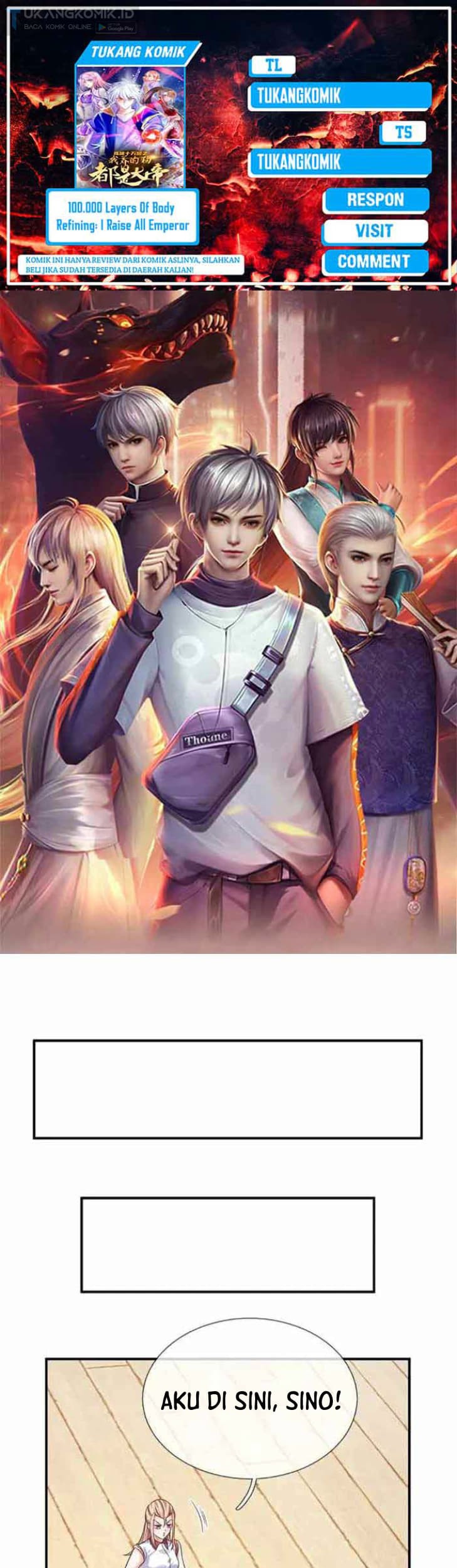 Komik 100.000 Layers Of Body Refining: I Raise All Emperor Chapter 293 gambar 1