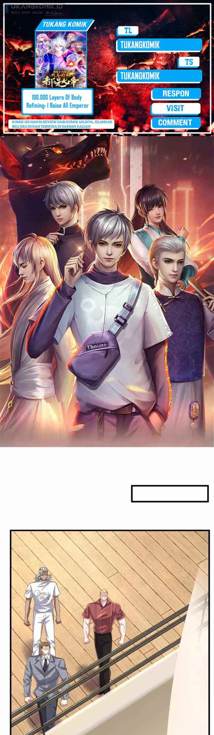 Komik 100.000 Layers Of Body Refining: I Raise All Emperor Chapter 304 gambar 1