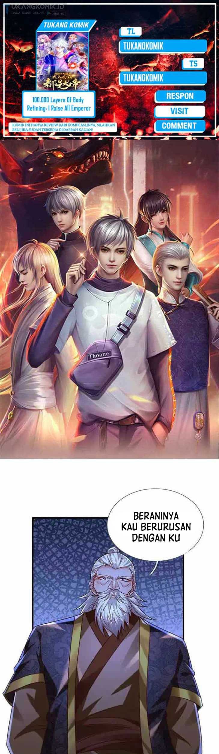 Komik 100.000 Layers Of Body Refining: I Raise All Emperor Chapter 312 gambar 1