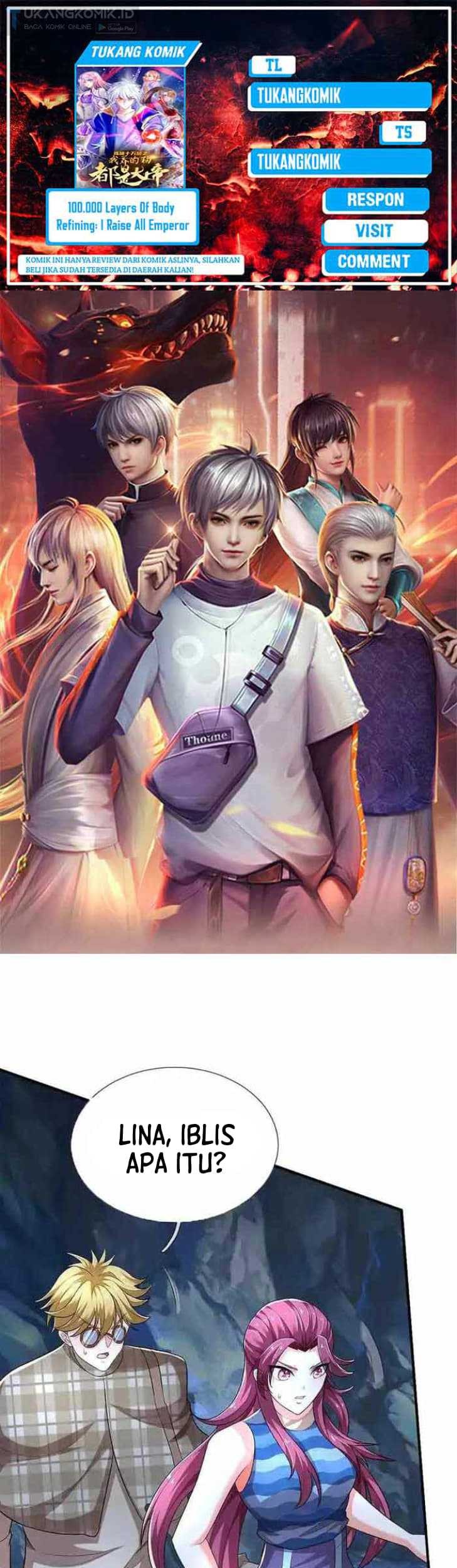 Komik 100.000 Layers Of Body Refining: I Raise All Emperor Chapter 313 gambar 1