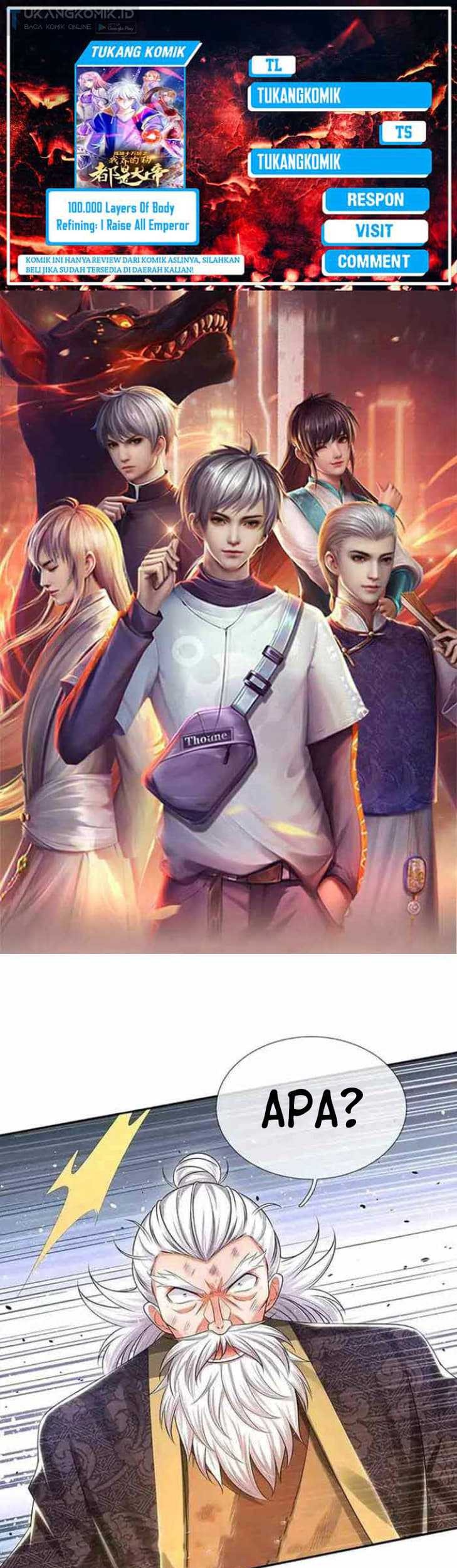 Komik 100.000 Layers Of Body Refining: I Raise All Emperor Chapter 317 gambar 1