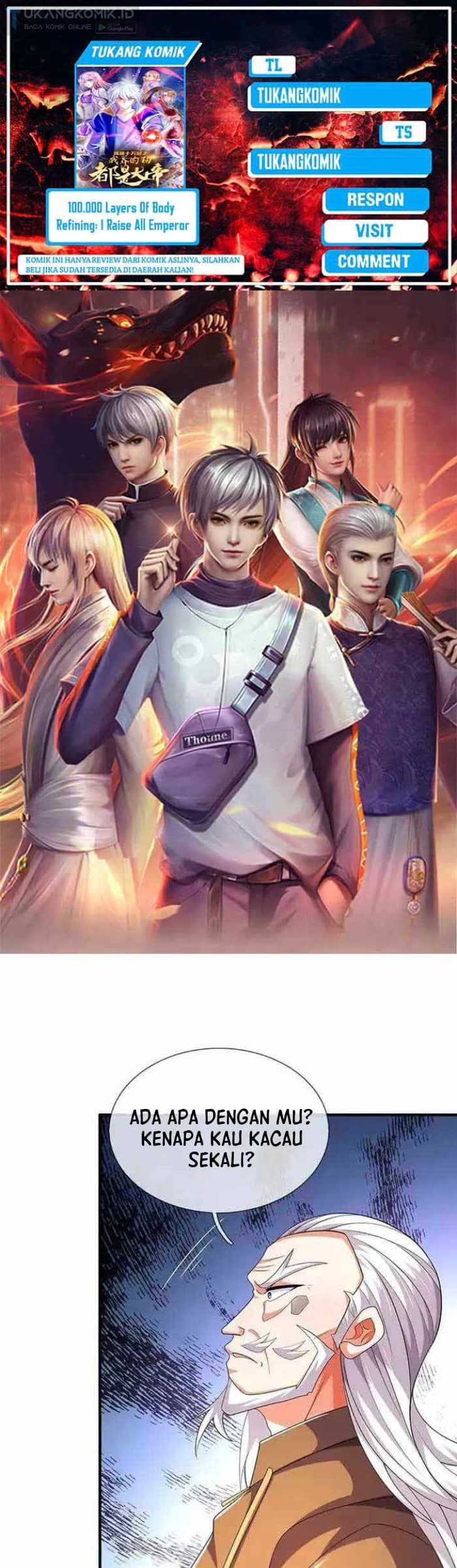 Komik 100.000 Layers Of Body Refining: I Raise All Emperor Chapter 318 gambar 1