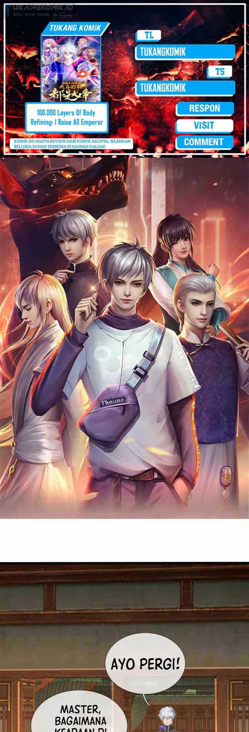 Komik 100.000 Layers Of Body Refining: I Raise All Emperor Chapter 350 gambar 1