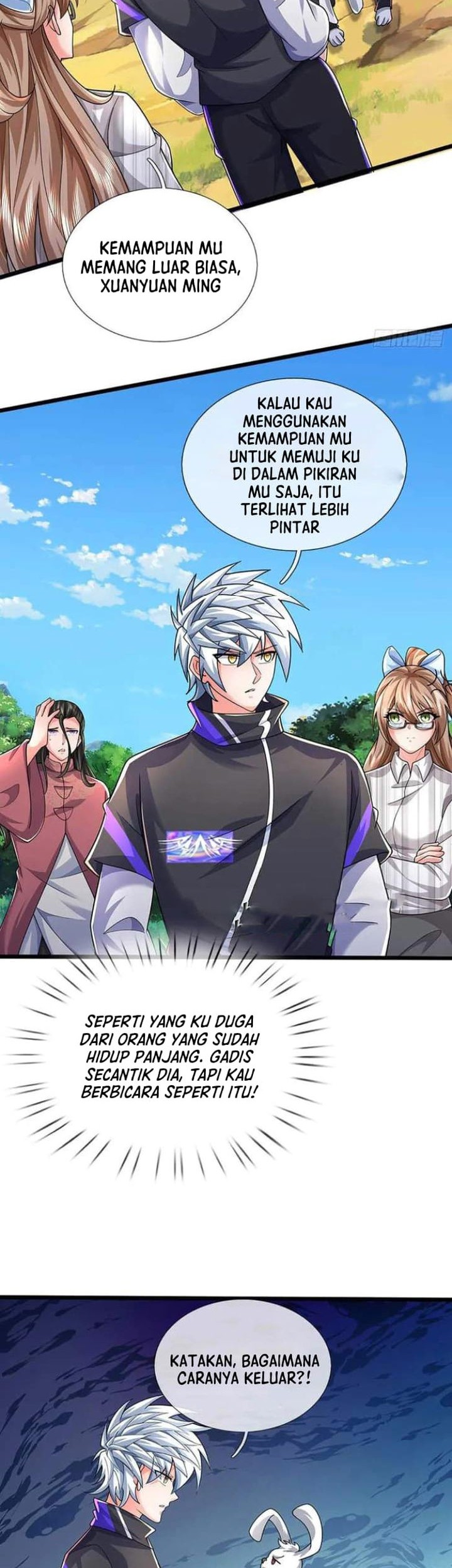 Manhua 100.000 Layers Of Body Refining: I Raise All Emperor Chapter 387 gambar 2