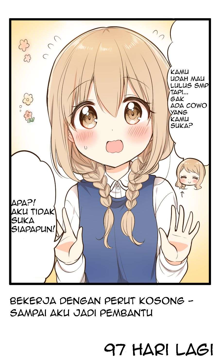 Komik 100 Nichigo ni Kuufuku de Taore Maid ni Naru Onna no Ko Chapter 3 gambar 1