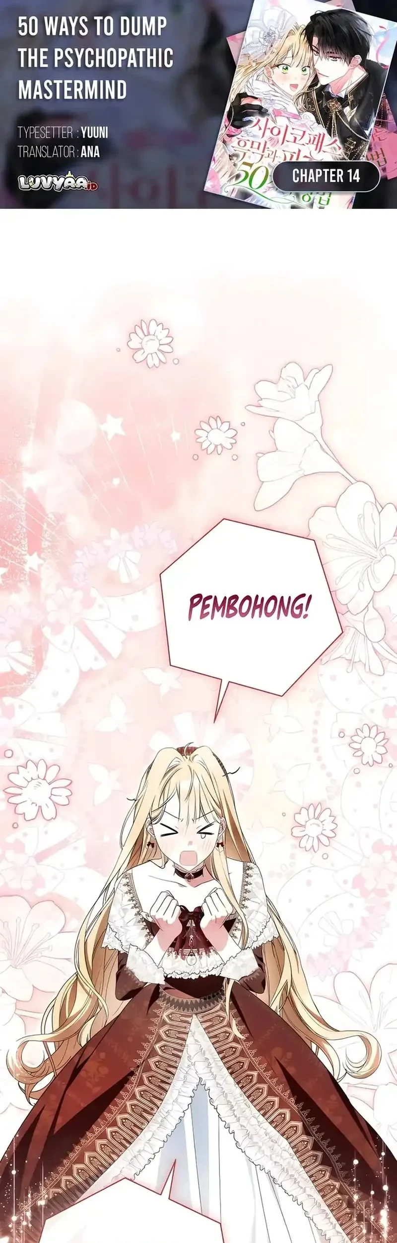Komik 50 Ways to Dump the Psychopathic Mastermind Chapter 14 gambar 1