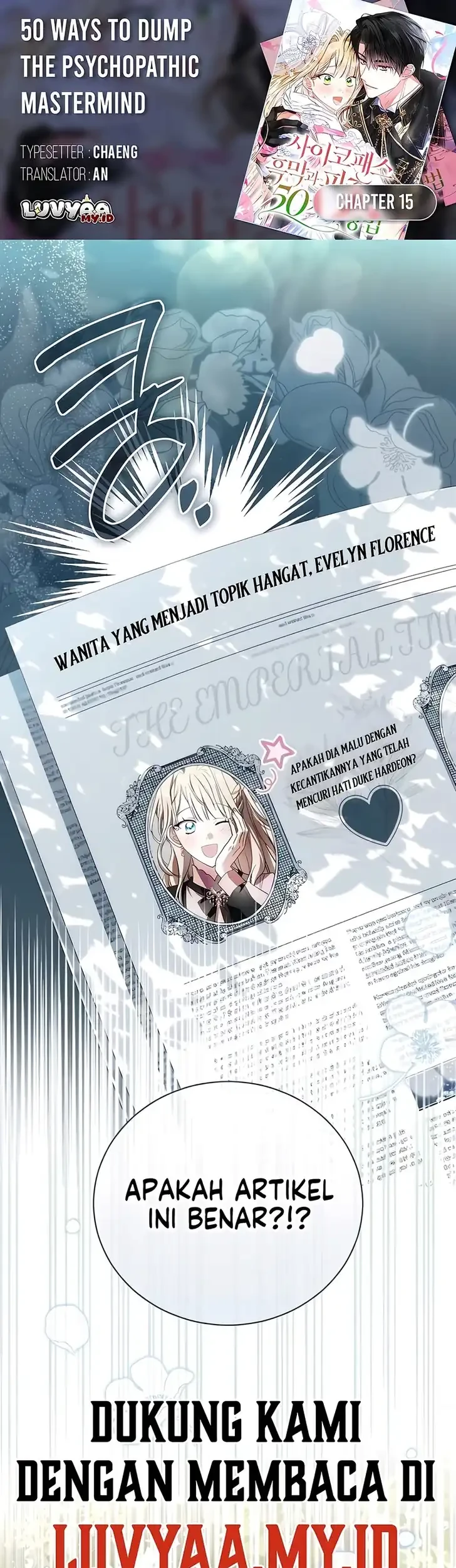 Komik 50 Ways to Dump the Psychopathic Mastermind Chapter 15 gambar 1