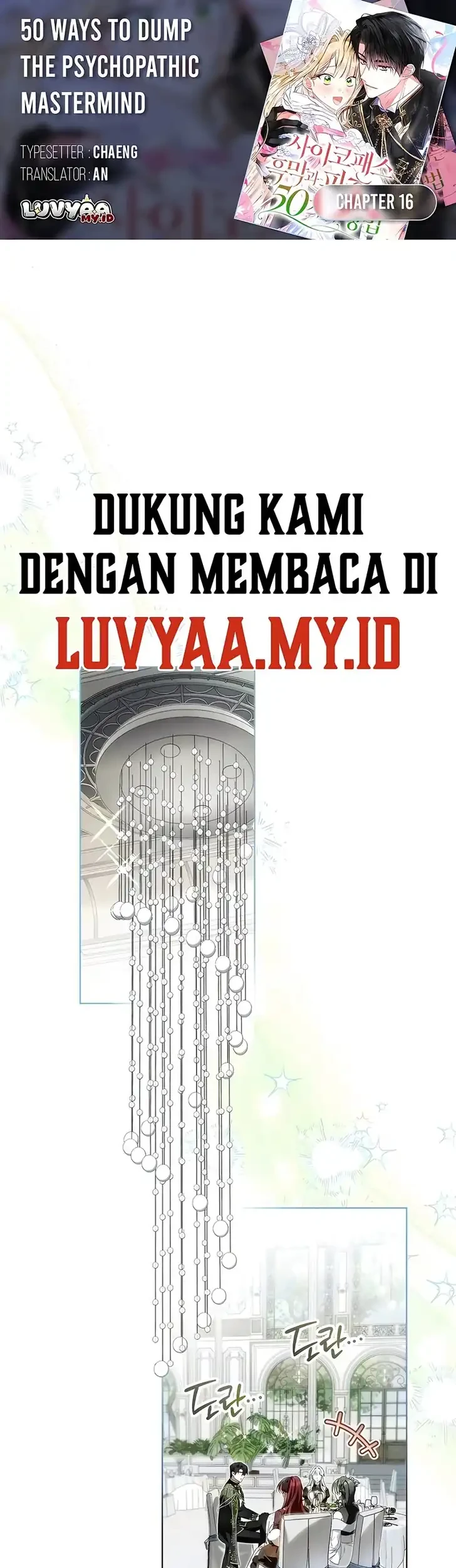 Komik 50 Ways to Dump the Psychopathic Mastermind Chapter 16 gambar 1