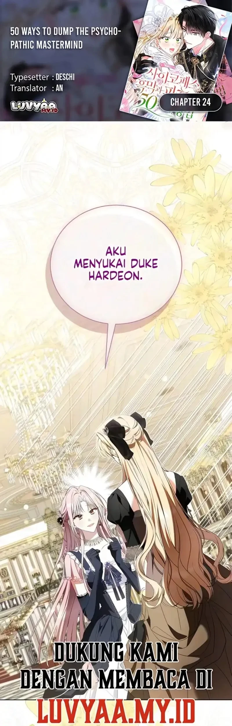 Komik 50 Ways to Dump the Psychopathic Mastermind Chapter 24 gambar 1