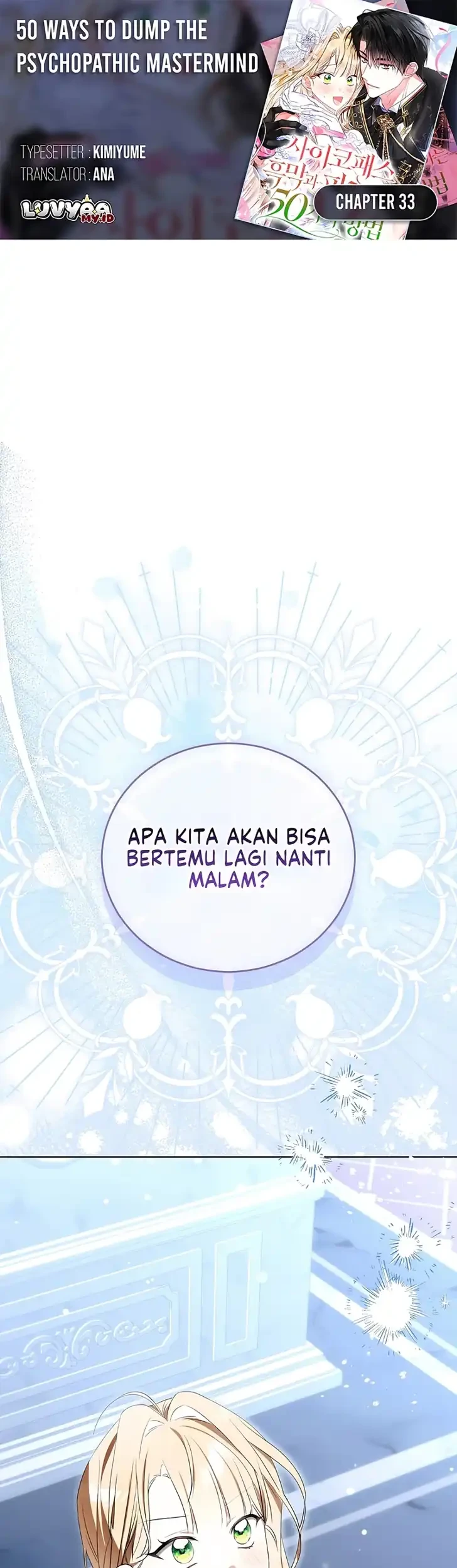 Komik 50 Ways to Dump the Psychopathic Mastermind Chapter 33 gambar 1