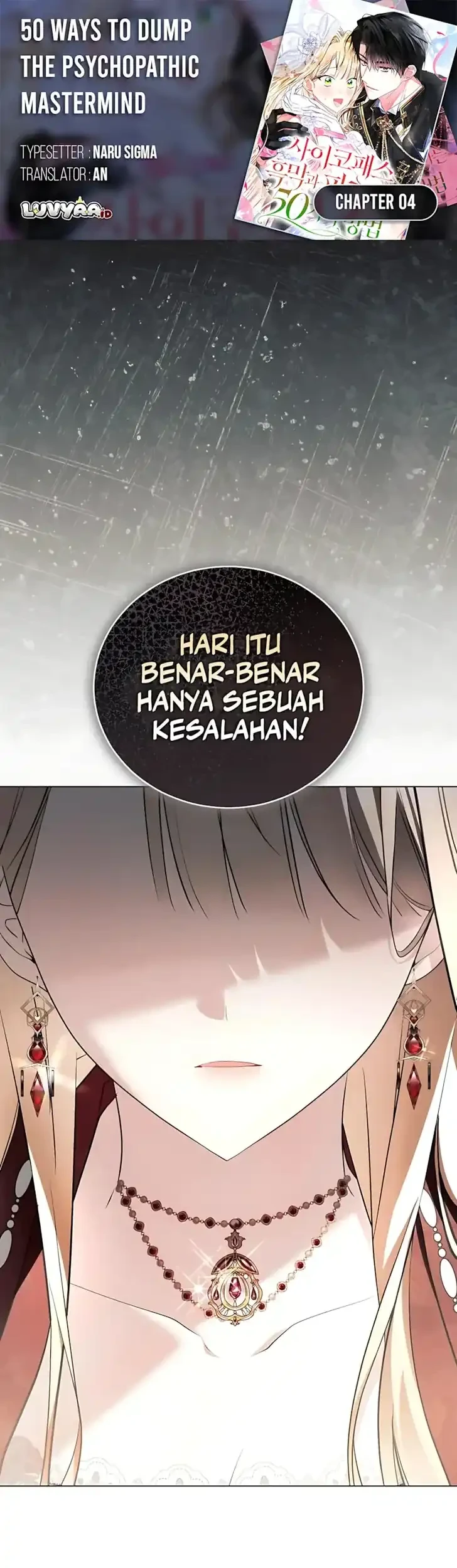 Komik 50 Ways to Dump the Psychopathic Mastermind Chapter 4 gambar 1