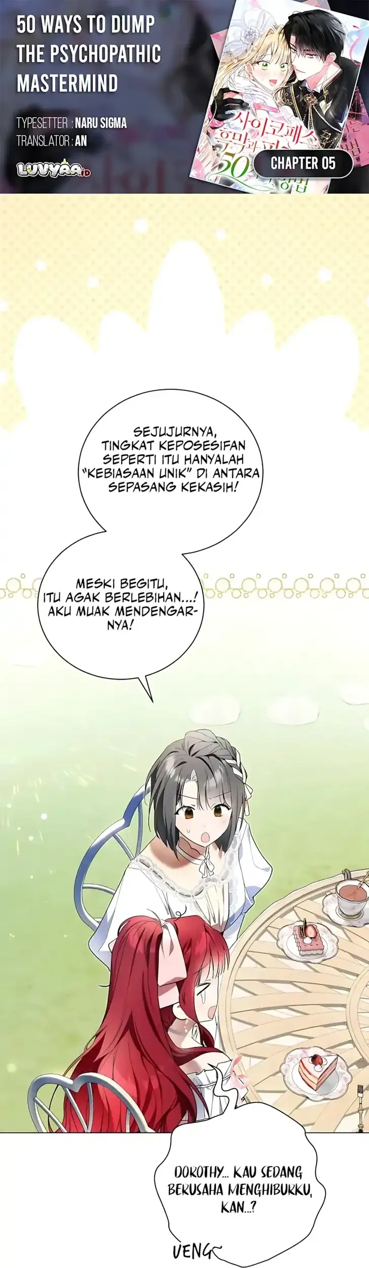 Komik 50 Ways to Dump the Psychopathic Mastermind Chapter 5 gambar 1