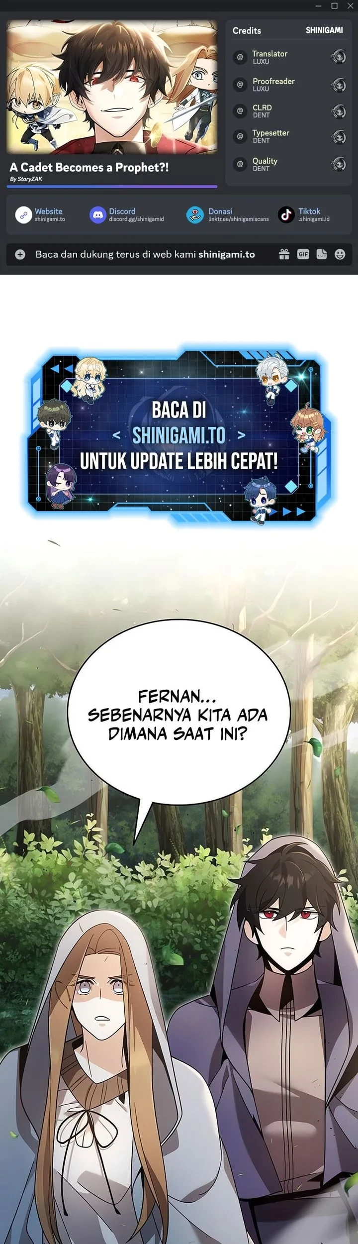 Komik A Cadet Becomes A Prophet?! Chapter 11 gambar 1