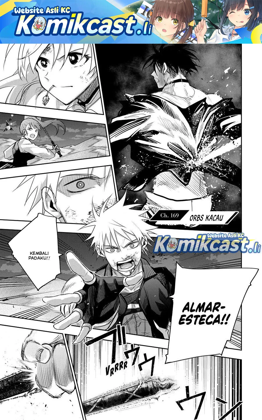 Komik A Court Magician, Who Was Focused On Supportive Magic Because His Allies Were Too Weak, Aims To Become The Strongest After Being Banished Chapter 169 gambar 1