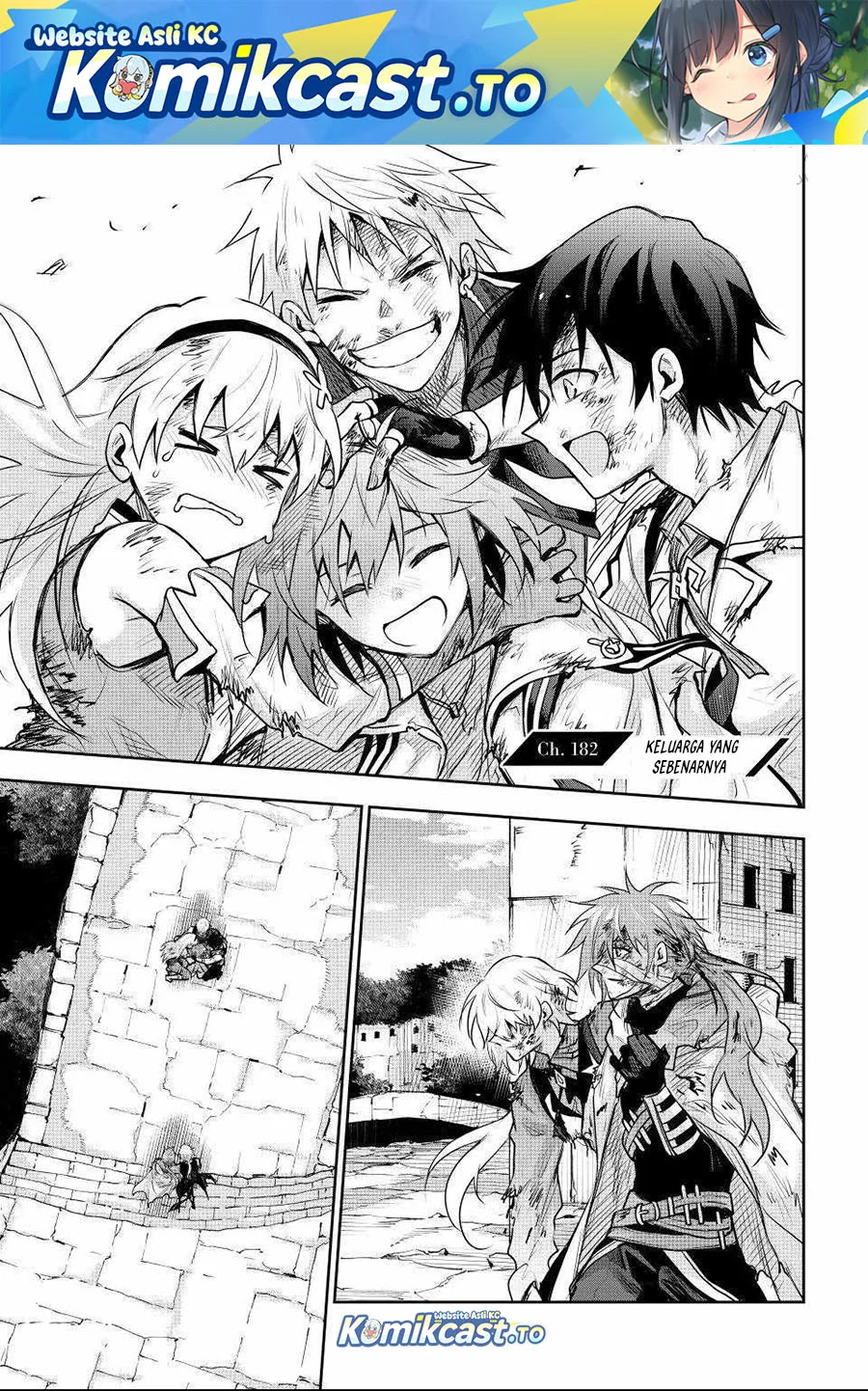 Komik A Court Magician, Who Was Focused On Supportive Magic Because His Allies Were Too Weak, Aims To Become The Strongest After Being Banished Chapter 182 gambar 1