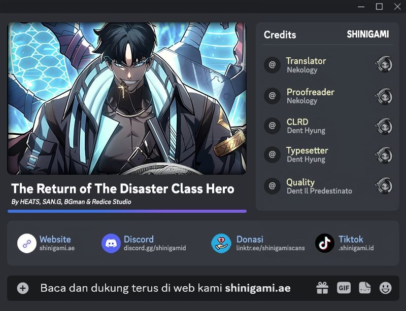 Komik A Disaster-Class Hero Has Returned Chapter 128 gambar 1