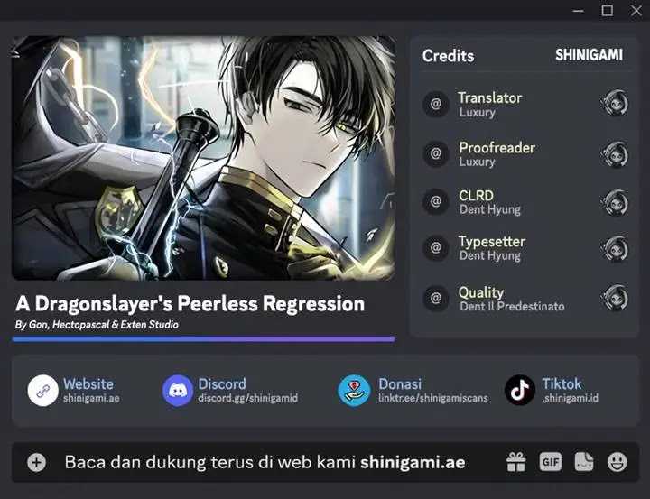 Komik A Dragonslayer’s Peerless Regression Chapter 1 gambar 1
