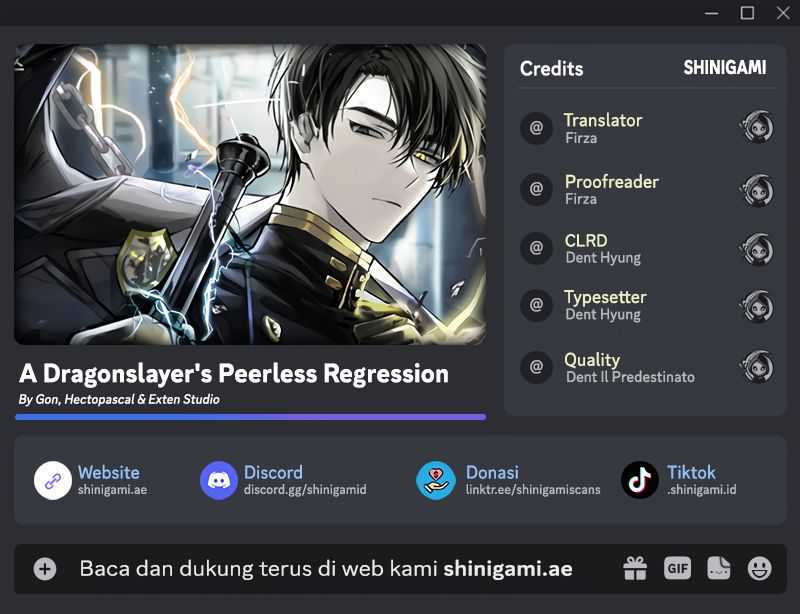 Komik A Dragonslayer’s Peerless Regression Chapter 14 gambar 1