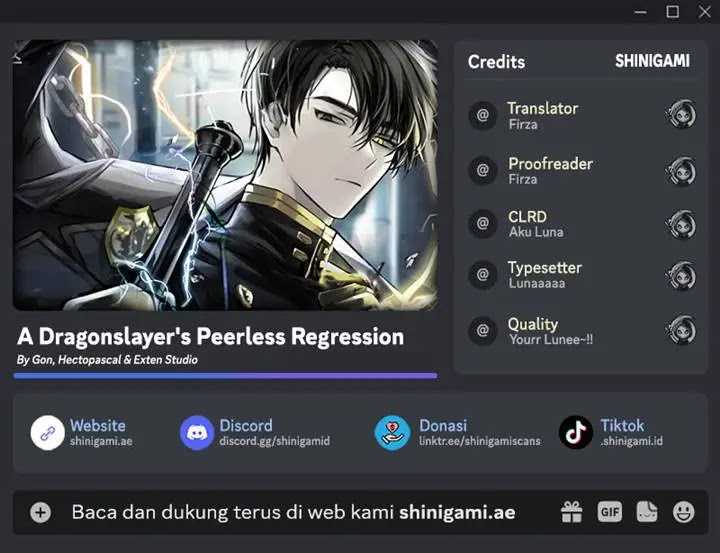 Komik A Dragonslayer’s Peerless Regression Chapter 20 gambar 1