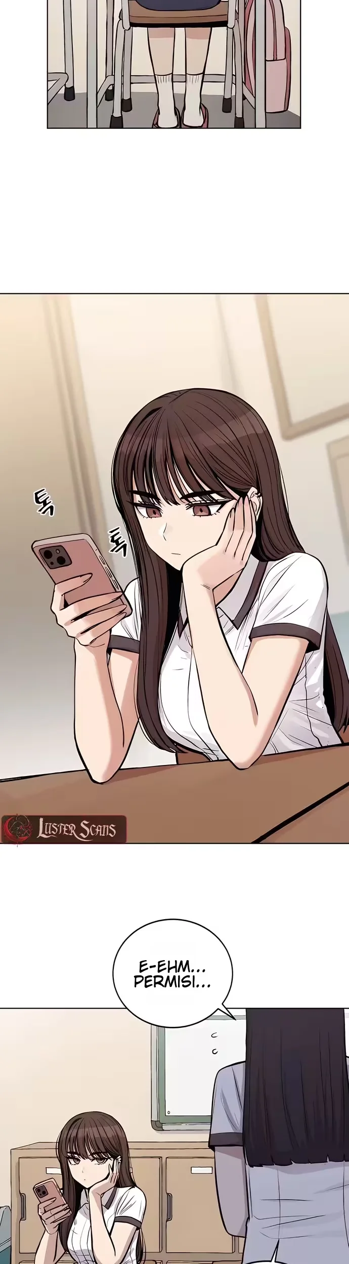 A Girl Who's Bad at Expressing Herself Chapter 2 Gambar 3