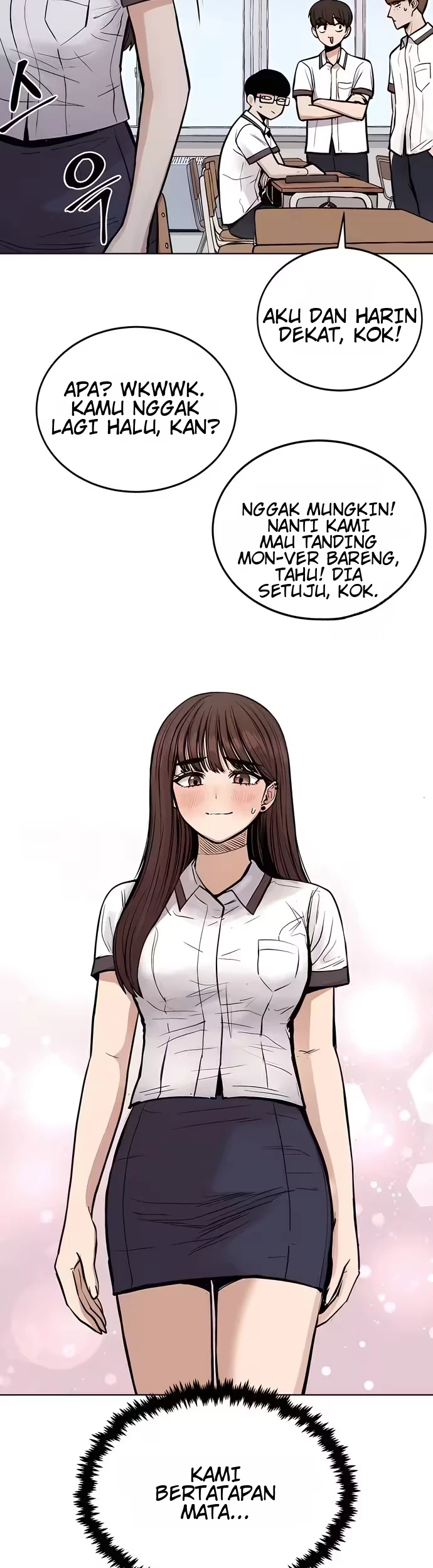 A Girl Who's Bad at Expressing Herself Chapter 2 - Halaman 15