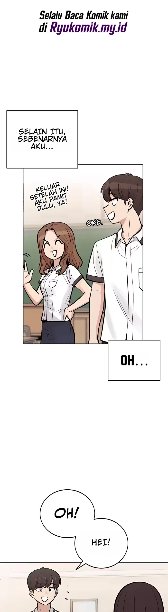 A Girl Who's Bad at Expressing Herself Chapter 2 - Halaman 20