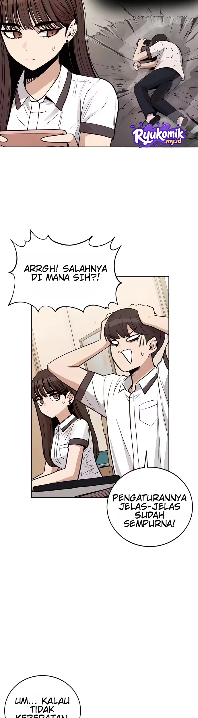 A Girl Who's Bad at Expressing Herself Chapter 2 - Halaman 24