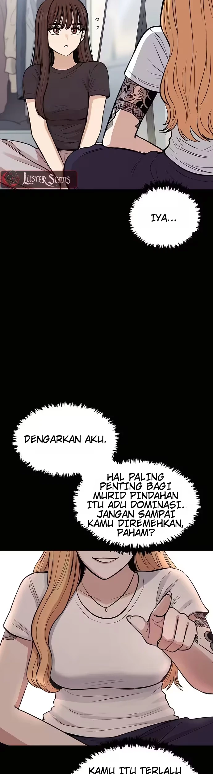 A Girl Who's Bad at Expressing Herself Chapter 2 - Halaman 33