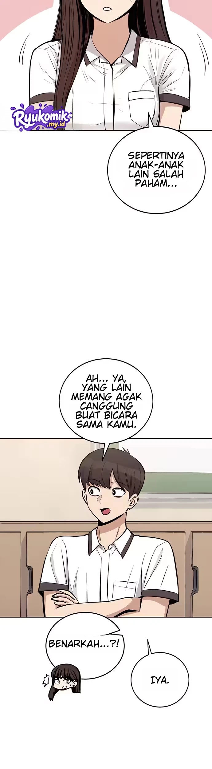A Girl Who's Bad at Expressing Herself Chapter 2 - Halaman 36