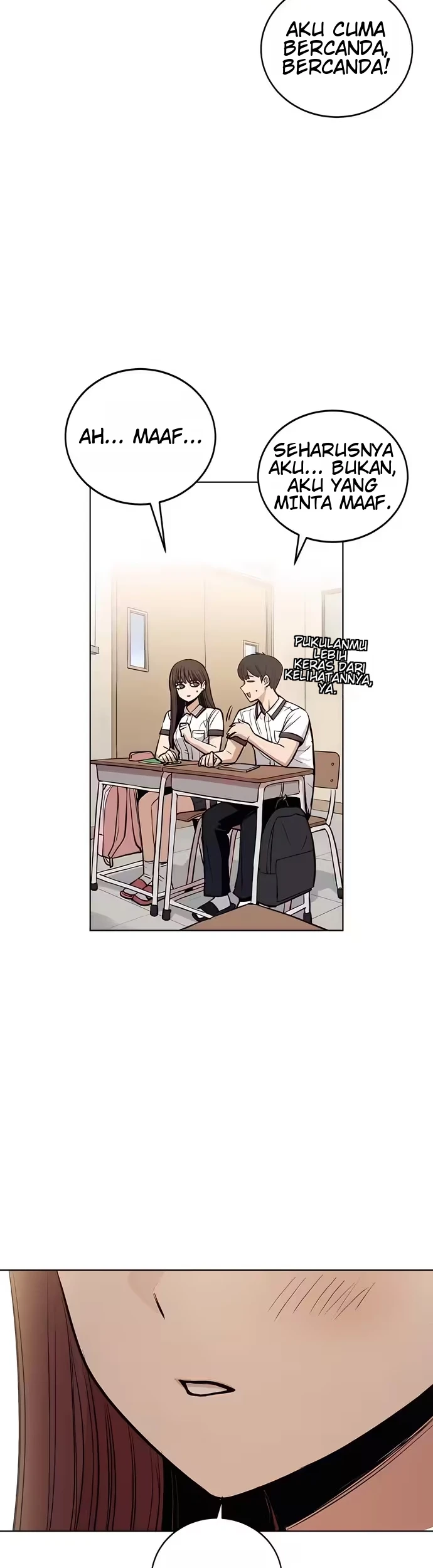 A Girl Who's Bad at Expressing Herself Chapter 2 - Halaman 39