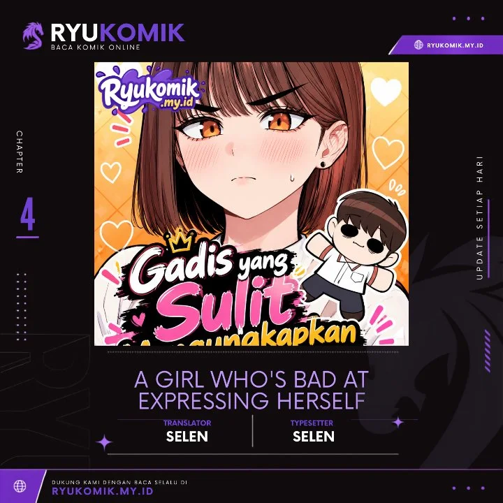 Komik A Girl Who's Bad at Expressing Herself Chapter 4 gambar 1
