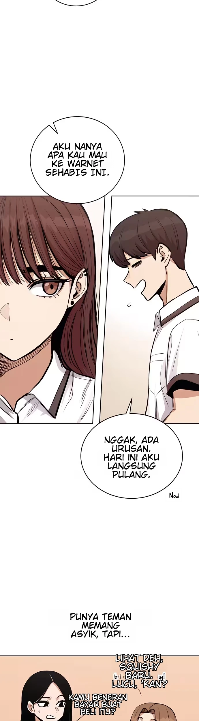 A Girl Who's Bad at Expressing Herself Chapter 4 - Halaman 9
